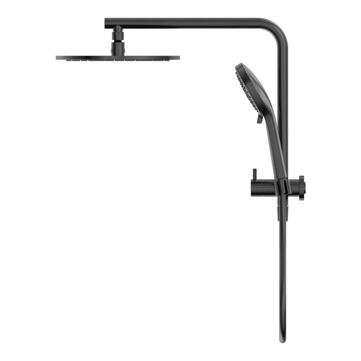Nero Mecca 2 In 1 Twin Shower Gun Metal