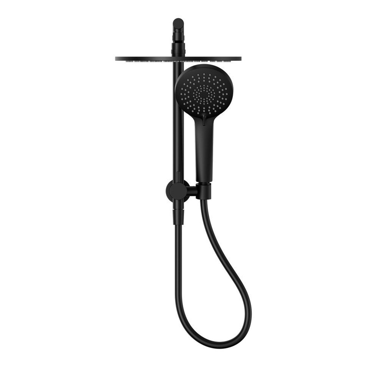 Nero Mecca 2 In 1 Twin Shower Matte Black