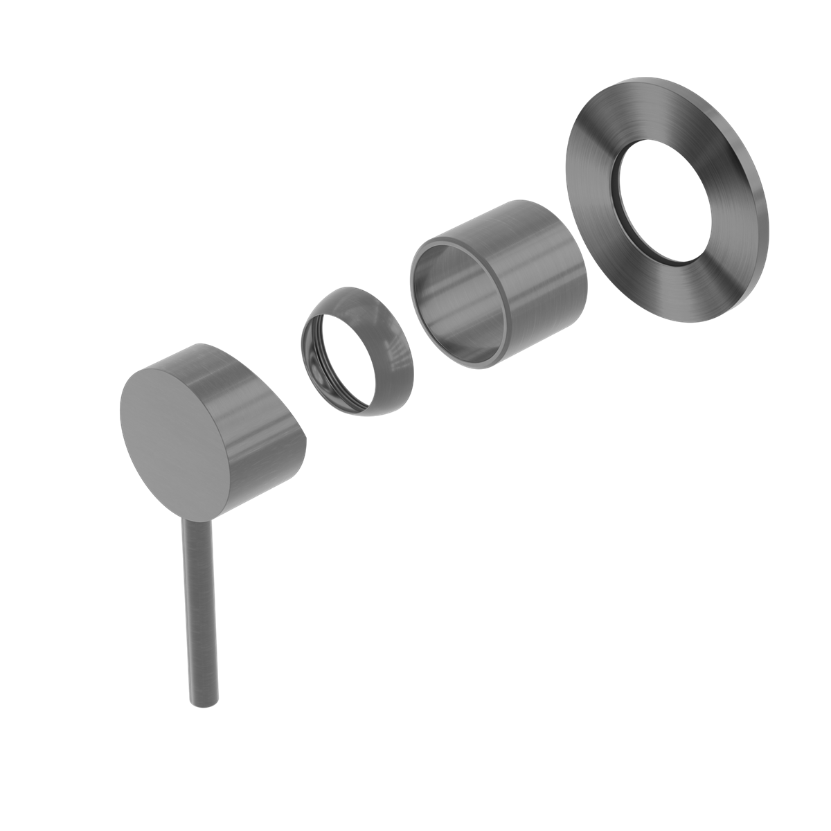 Dolce Shower Mixer Trim Kits Only Gun Metal