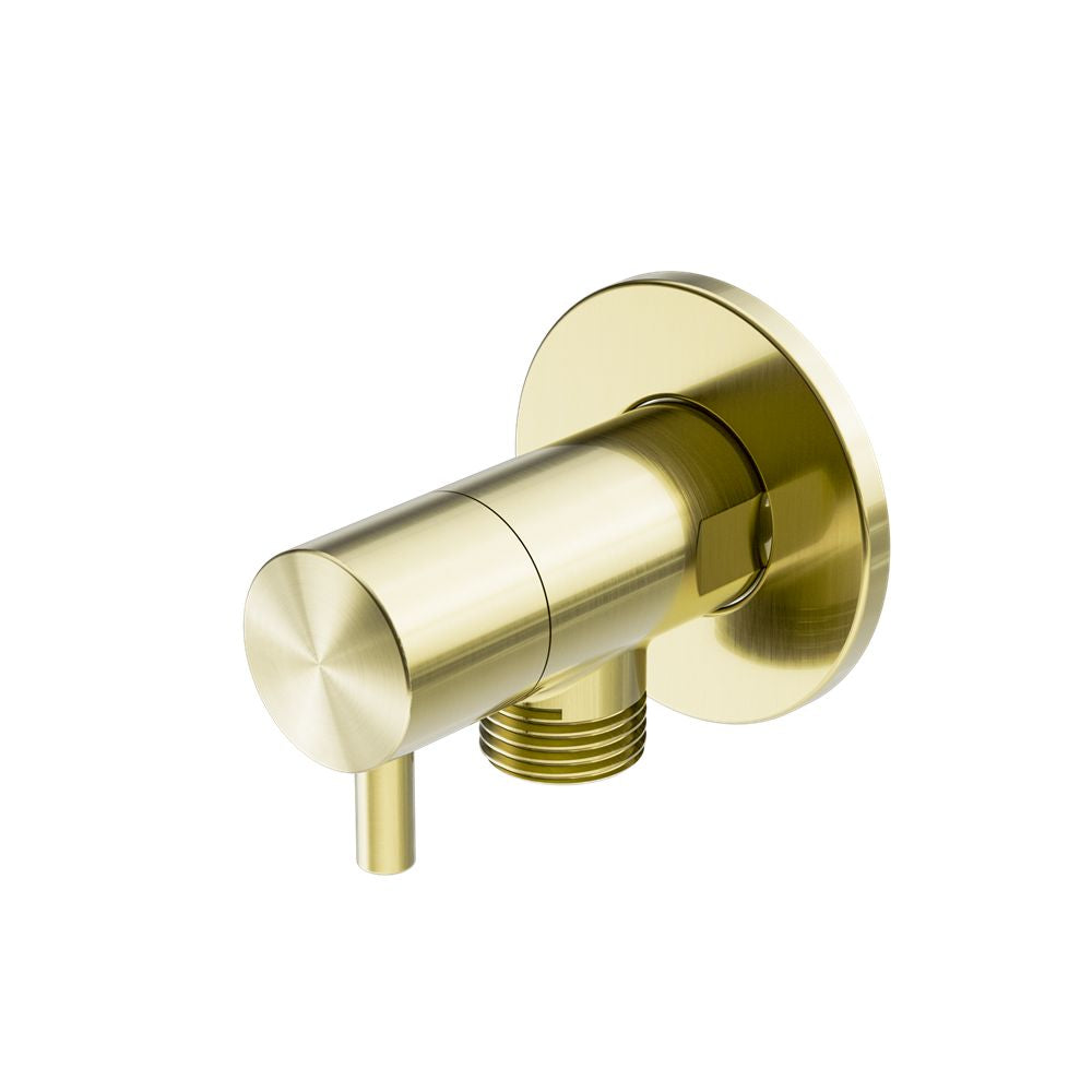 Nero Mini Cistern Stop - Brushed Gold