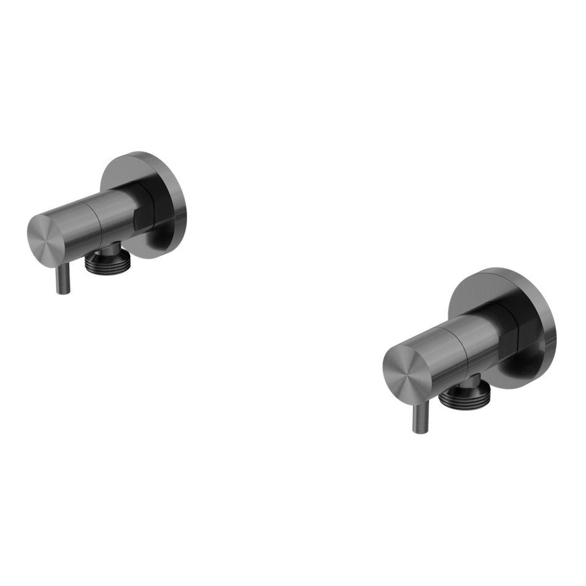 Nero Washing Machine Tap Set, Gun Metal