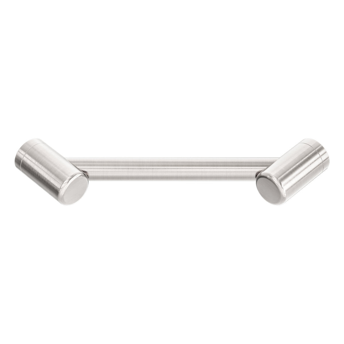 Nero Mecca Care 25mm Footrest Corner Grab Rail 215mm Brushed Nickel