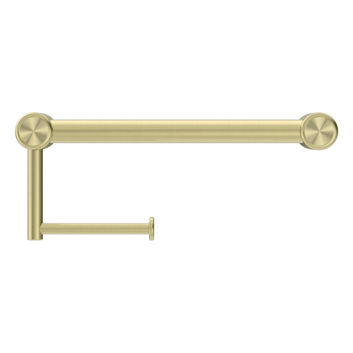 Nero Mecca Care 25mm Toilet Roll Rail 300mm Brushed Gold