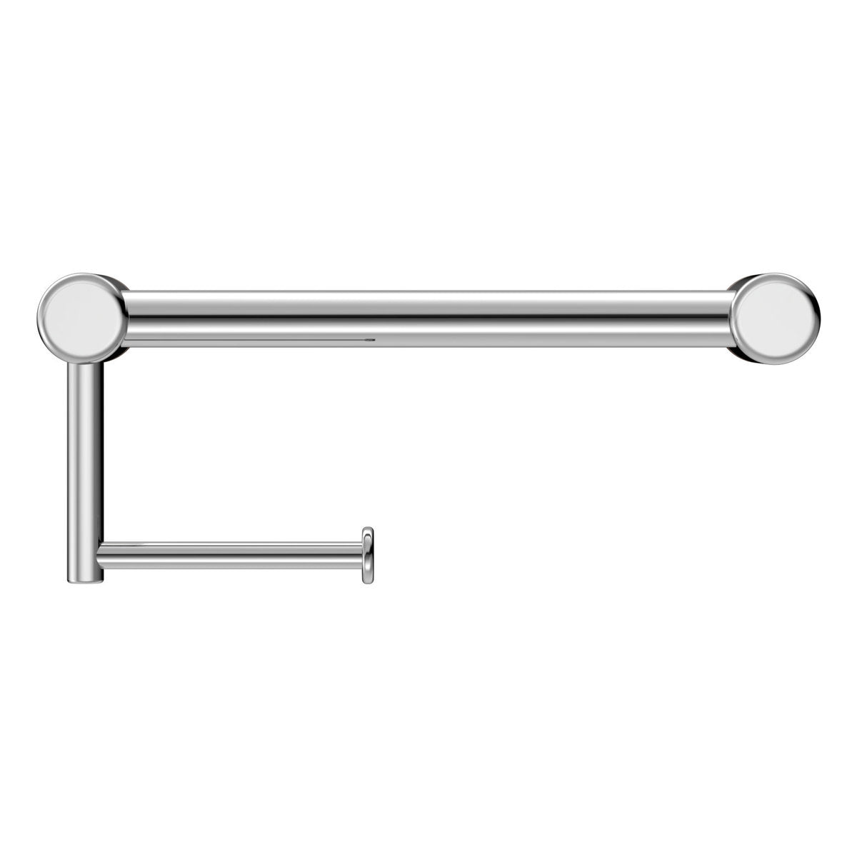 Nero Mecca Care 25mm Toilet Roll Rail 300mm Chrome