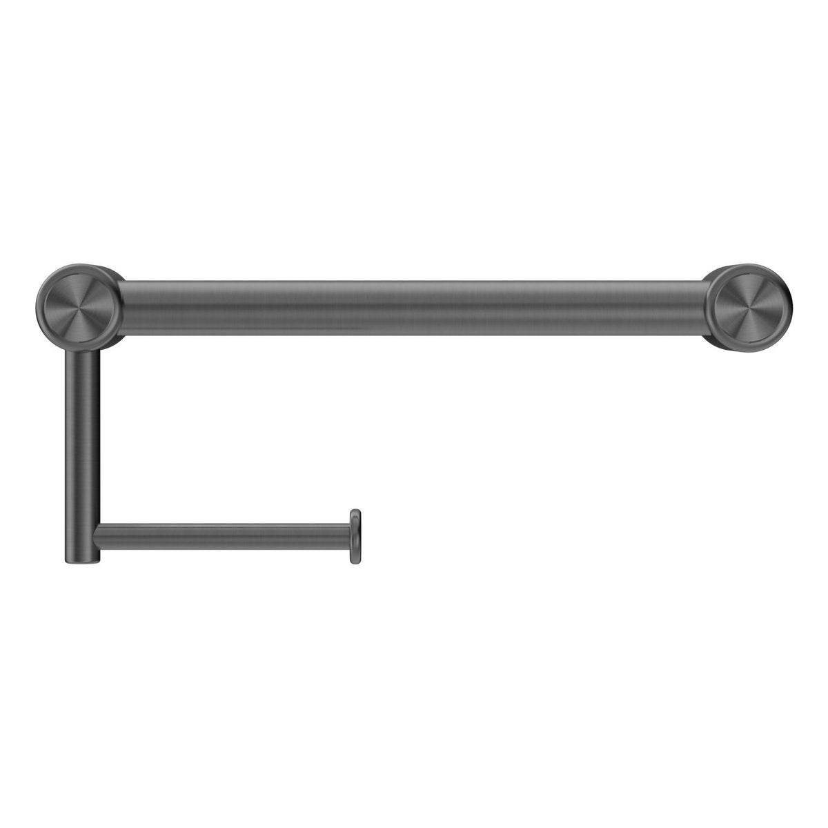 Nero Mecca Care 25mm Toilet Roll Rail 300mm Gun Metal
