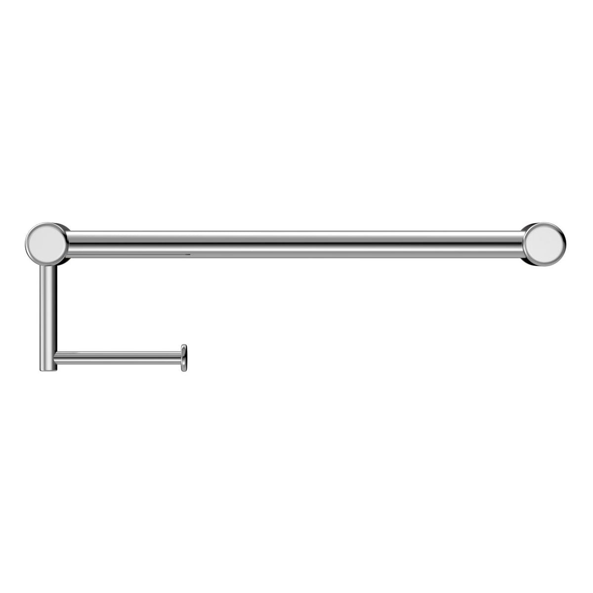 Nero Mecca Care 25mm Toilet Roll Rail 450mm Chrome