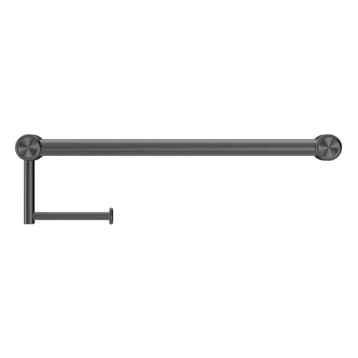 Nero Mecca Care 25mm Toilet Roll Rail 450mm Gun Metal