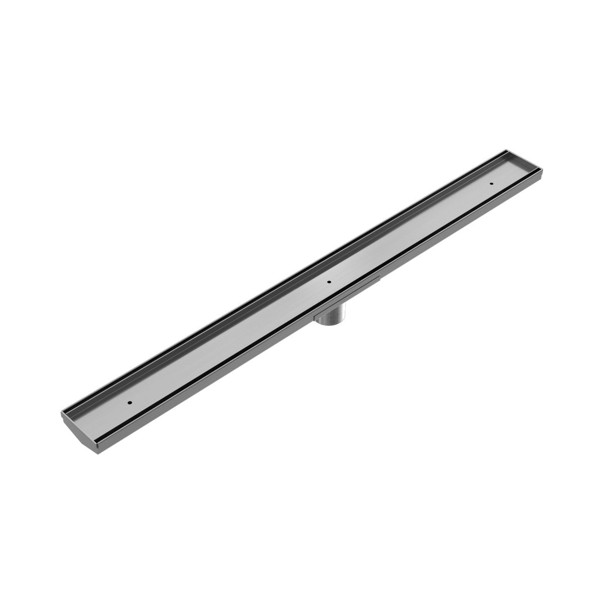 Tile Insert V Channel 900x82mm Floor Grate 50mm Outlet Gun Metal
