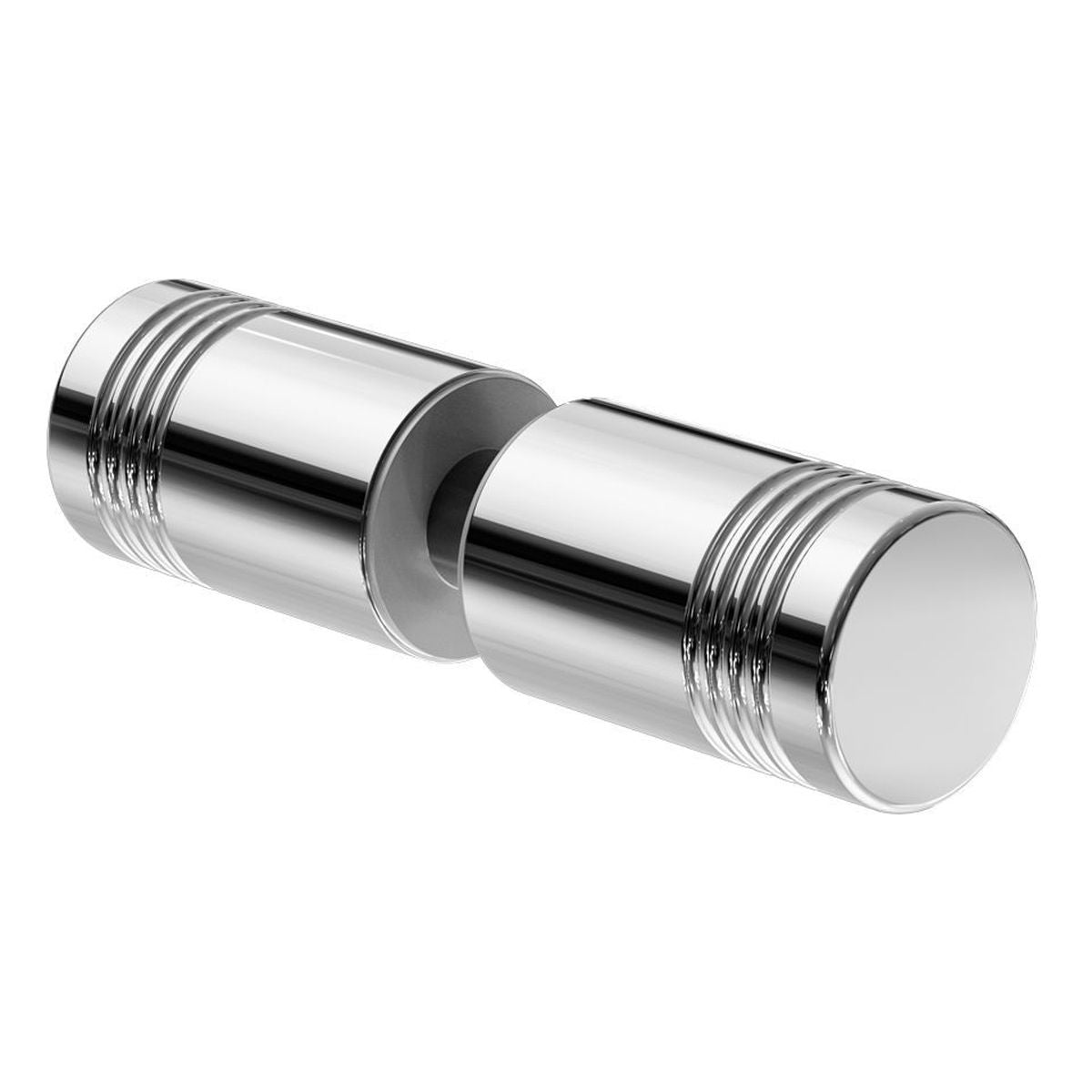 Round Shower Knob Chrome