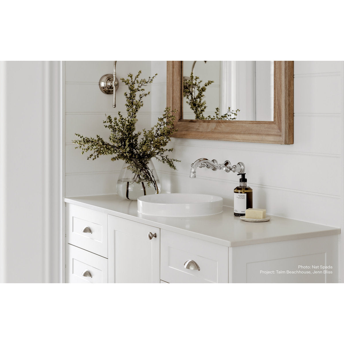 Phoenix Nostalgia Lever Wall Top Assemblies, Chrome, Lead Free