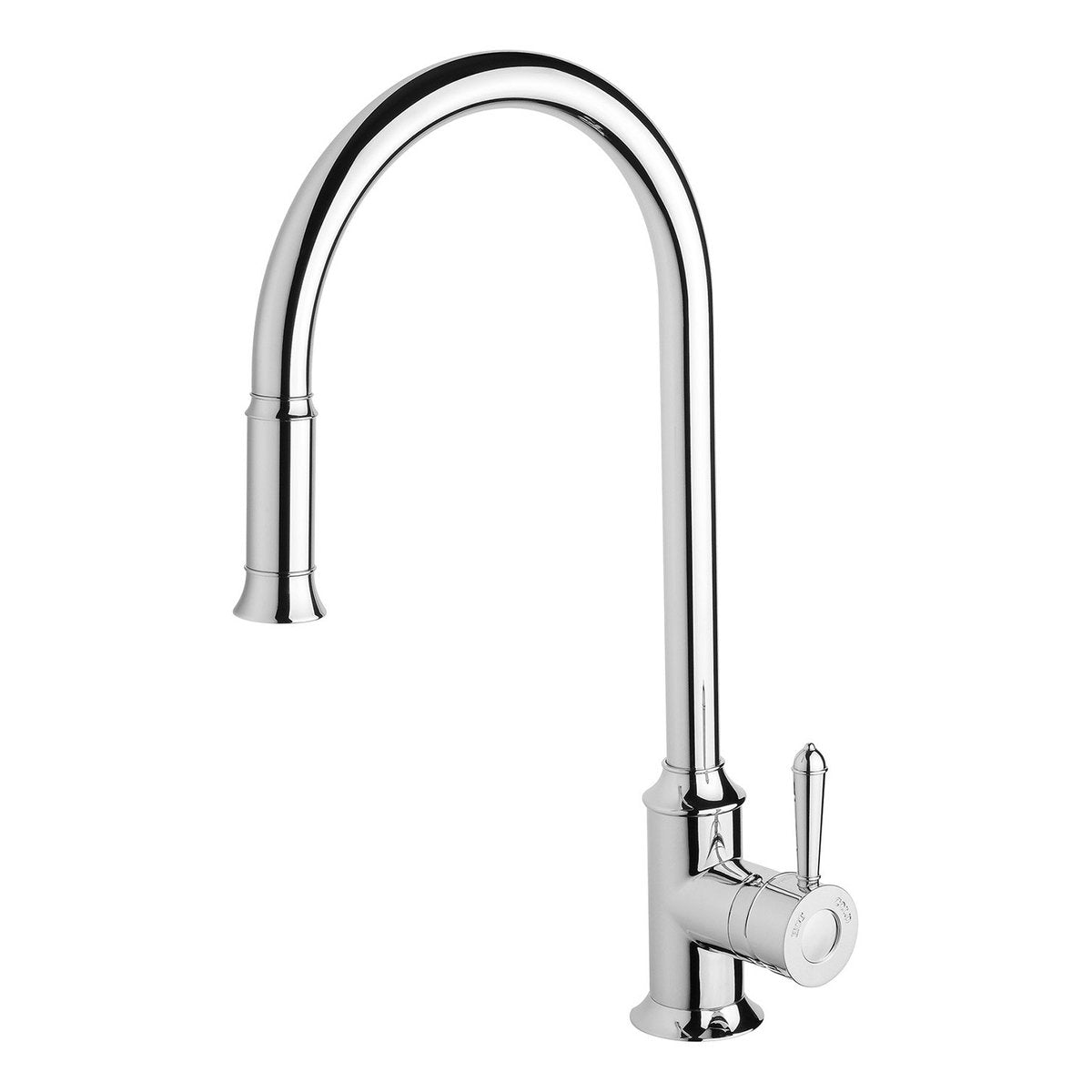 Phoenix Nostalgia Pull Out Sink Mixer 230mm, Lead Free, Chrome