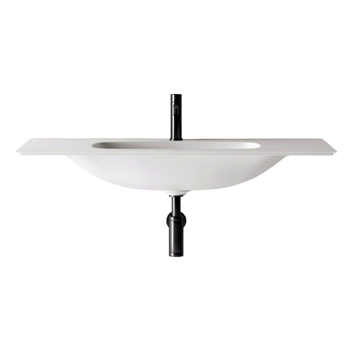 Studio Bagno Nur 102 Wall Hung/Vanity Top Basin - No Taphole