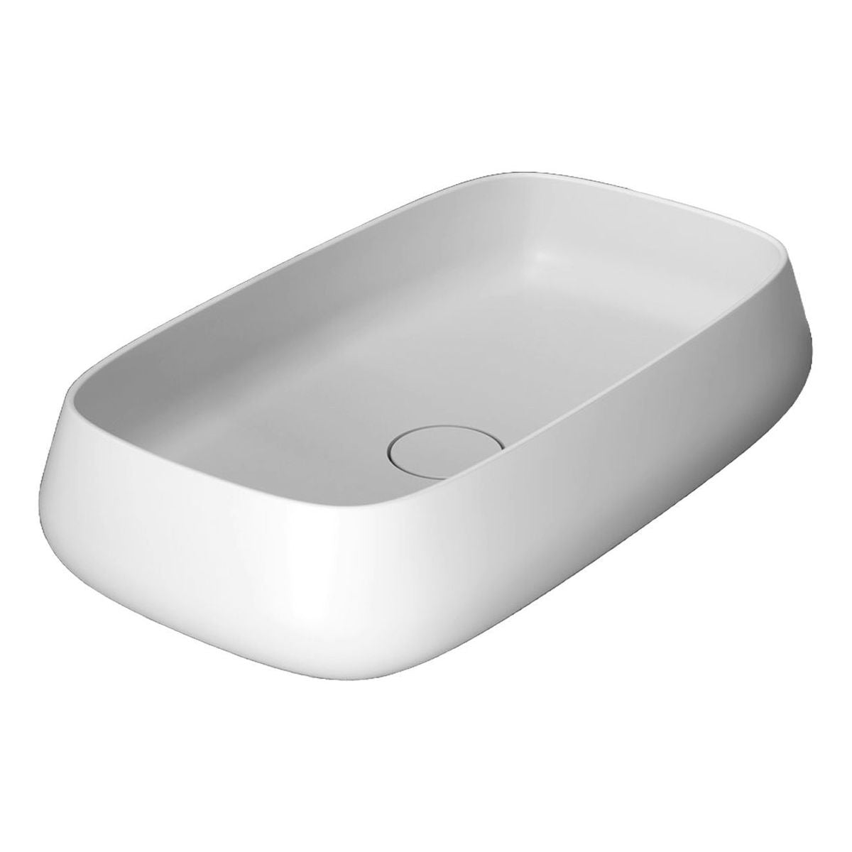Studio Bagno Nur 60 Bench Basin - Gloss White
