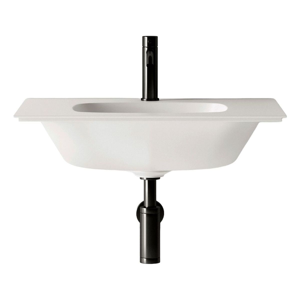 Studio Bagno Nur 62 Wall Hung/Vanity Top Basin - No Taphole