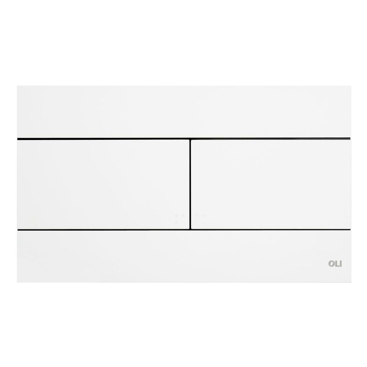 Studio Bagno Slim Flush Button, White