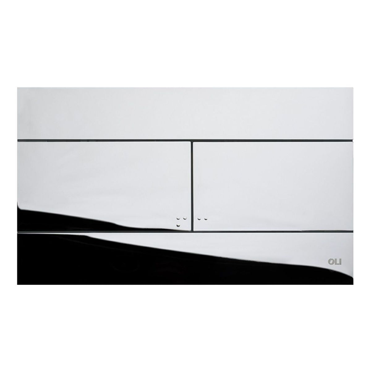 Studio Bagno Slim Flush Button, Polished Chrome
