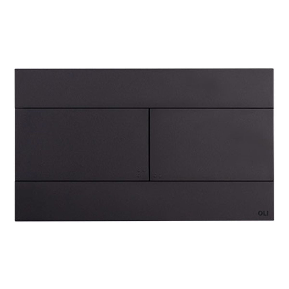 Studio Bagno Slim Flush Button, Matte Black