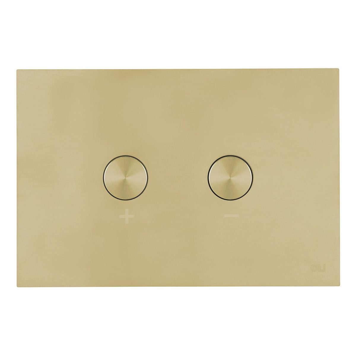 Studio Bagno Blink Flush Button, Light Brass