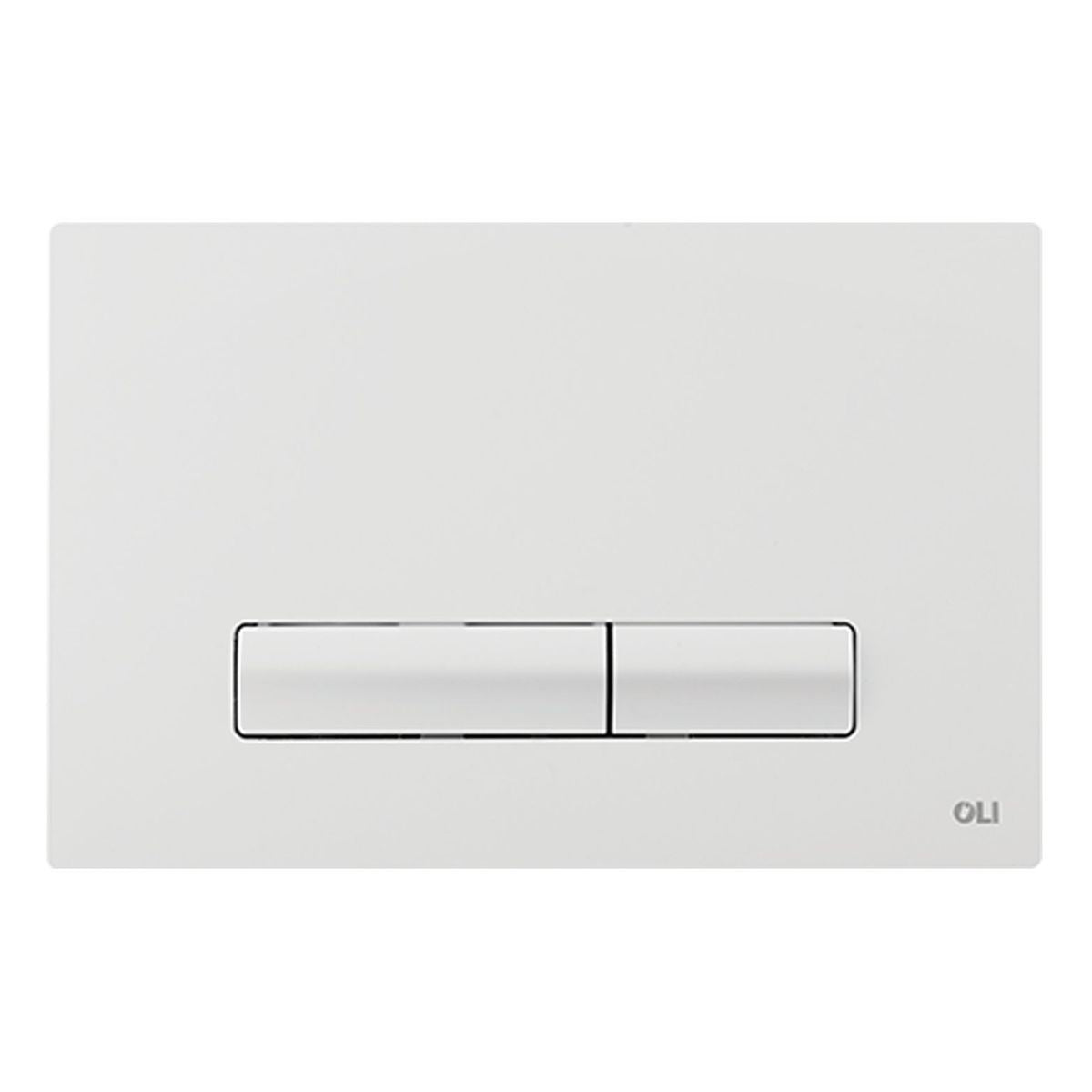 Studio Bagno Glam Flush Button, White