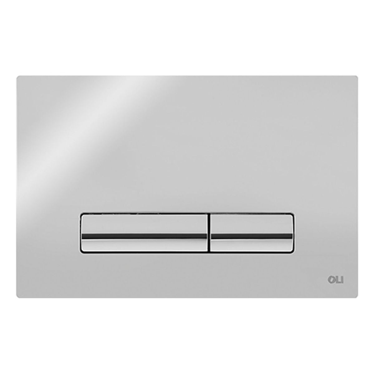 Studio Bagno Glam Flush Button, Polished Chrome