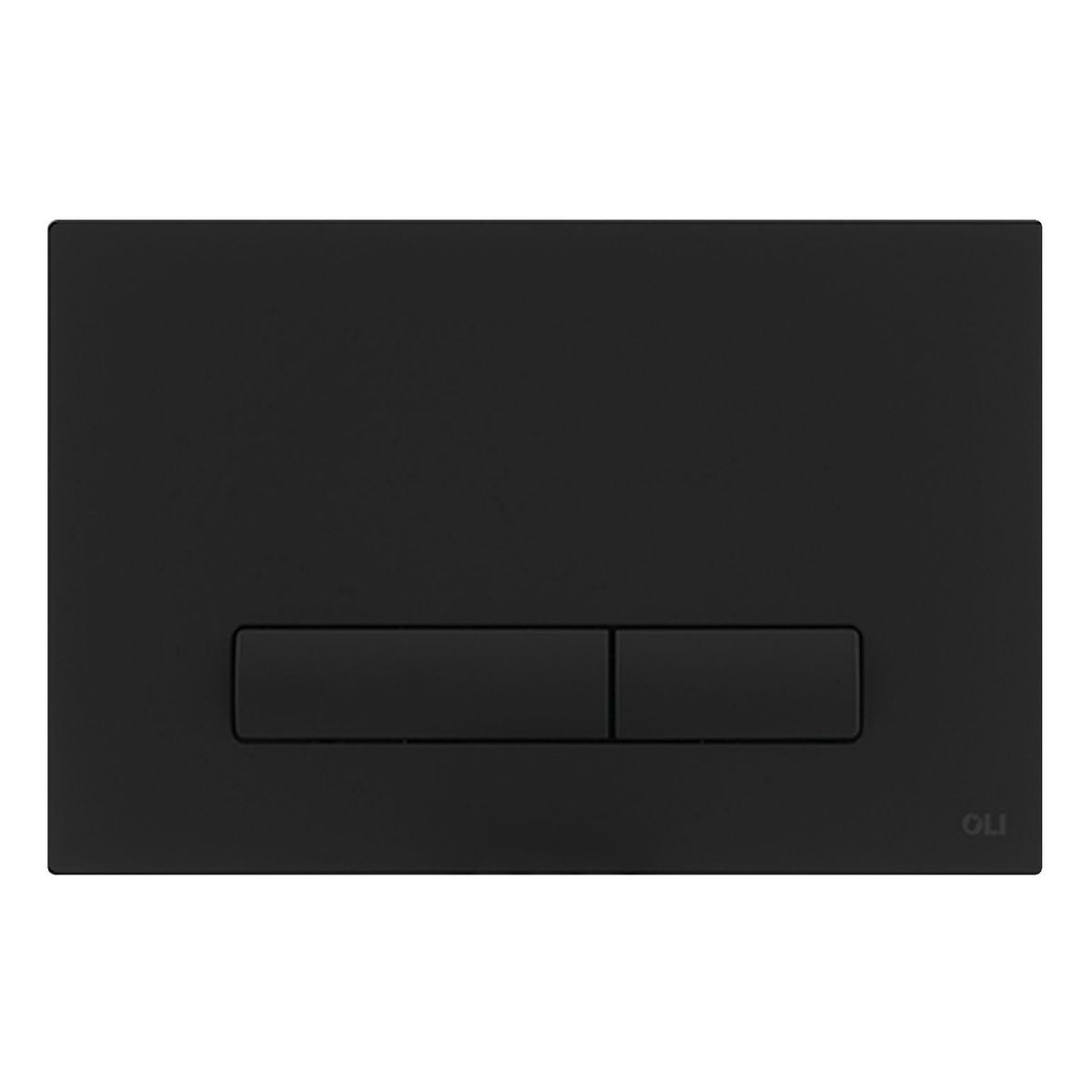 Studio Bagno Glam Flush Button, Black Soft Touch