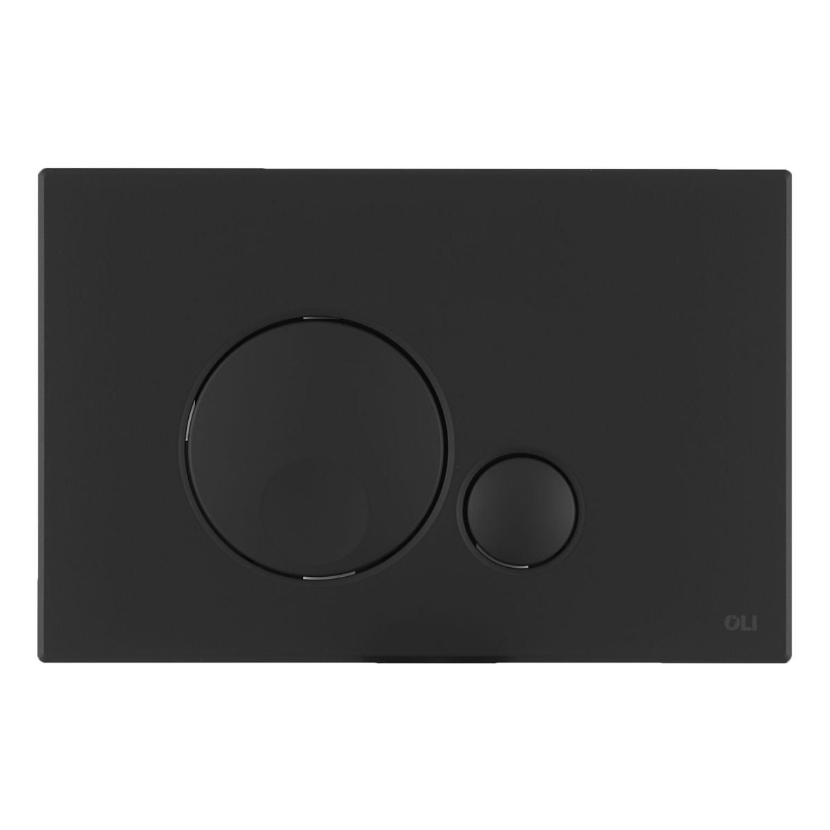 Studio Bagno Globe Flush Button, Black Soft Touch