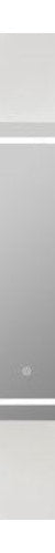 Oval LED Shaving Cabinet, Matte White 1200mm x 750mm