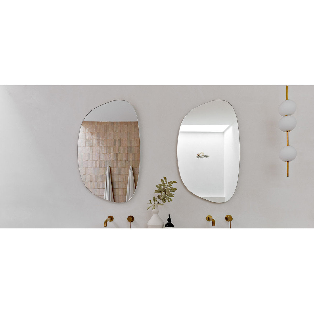 ADP Organic Mirrored Cabinet 450, 1-Door