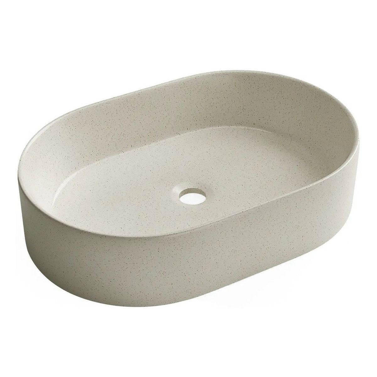 Otti Quay Oval 500x340x120 Carbon Grey Basin