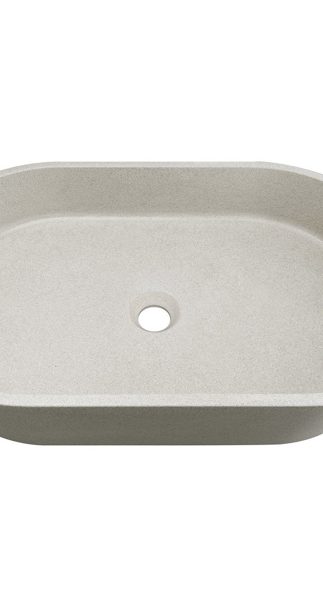 Otti Clayton Oval 600x350x120 Concrete Sand Basin