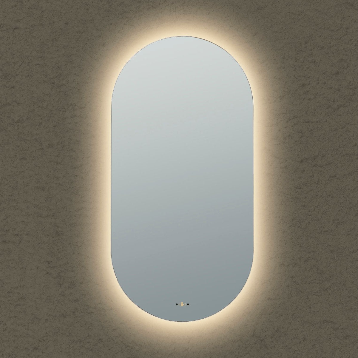 Oval LED Mirror 450 x 900mm