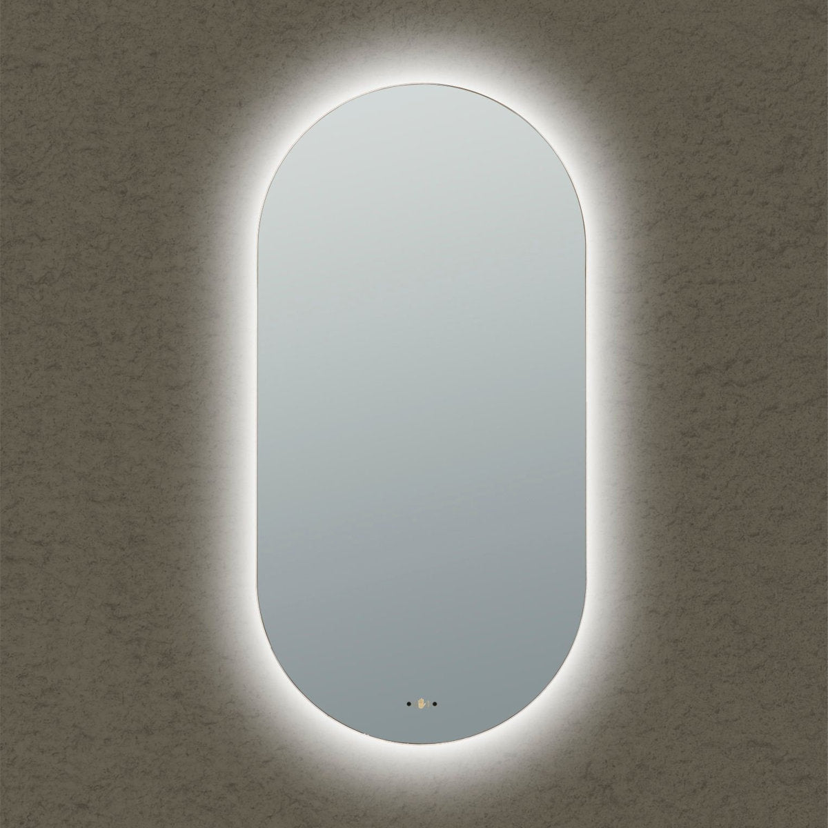 Oval LED Mirror 450 x 900mm