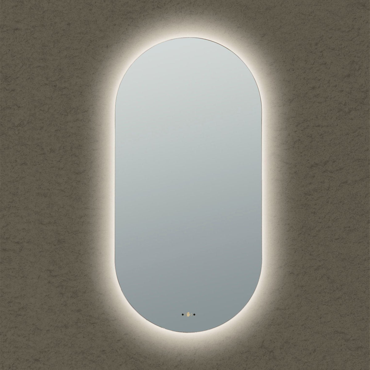 Oval LED Mirror 450 x 900mm
