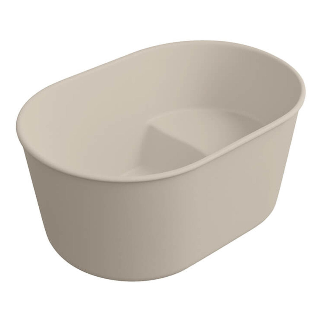 Onwa 111 x 74 TitanCast Bath - Special Finish - Natural Linen