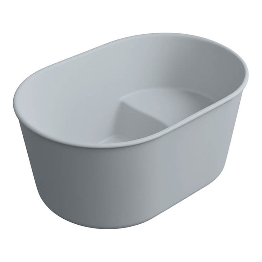 Onwa 111 x 74 TitanCast Bath - Special Finish - Powder Grey