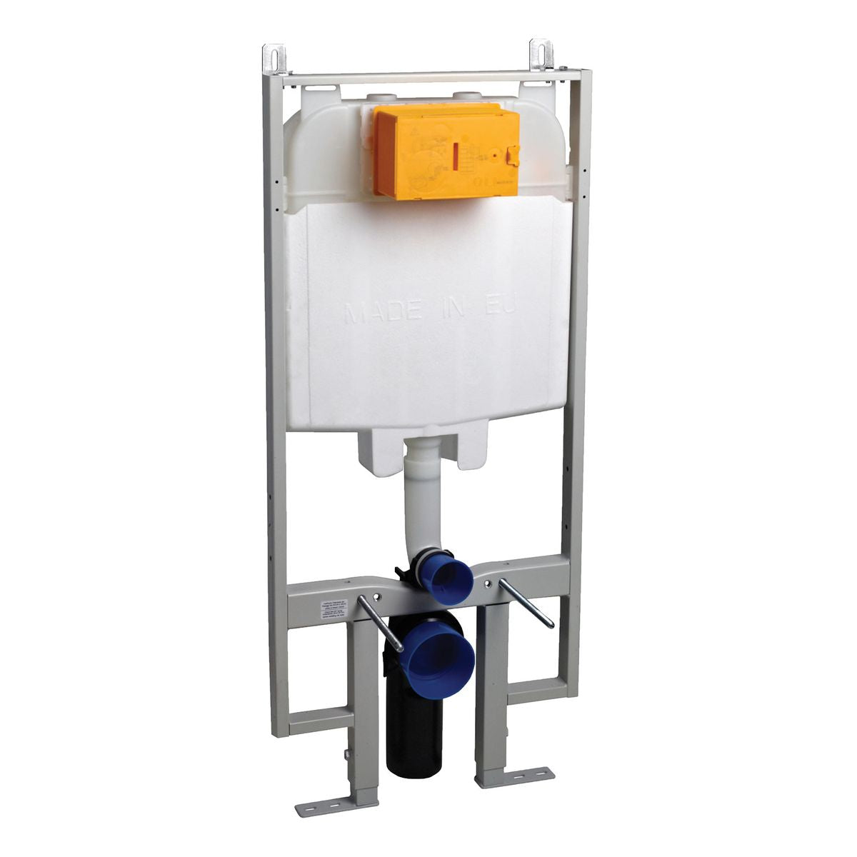 Studio Bagno Matte White Milady Wall Hung Package With Oli 74 With Frame Mechanical Cistern