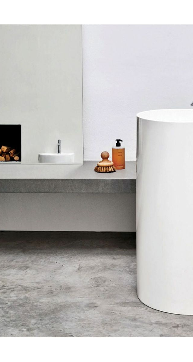 Studio Bagno Ovvio Column (With Tap Landing - 1 Taphole)