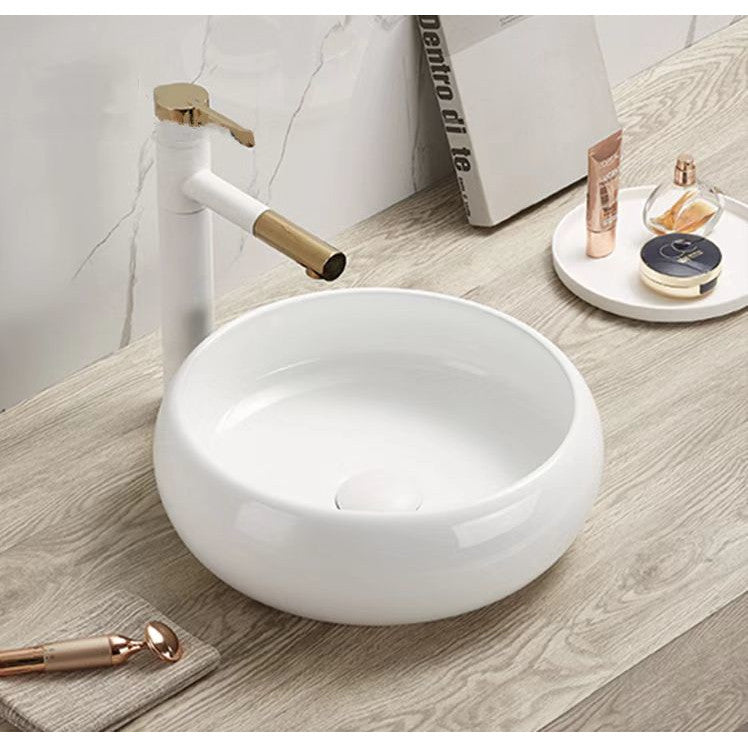 Above Counter Basin Gloss White