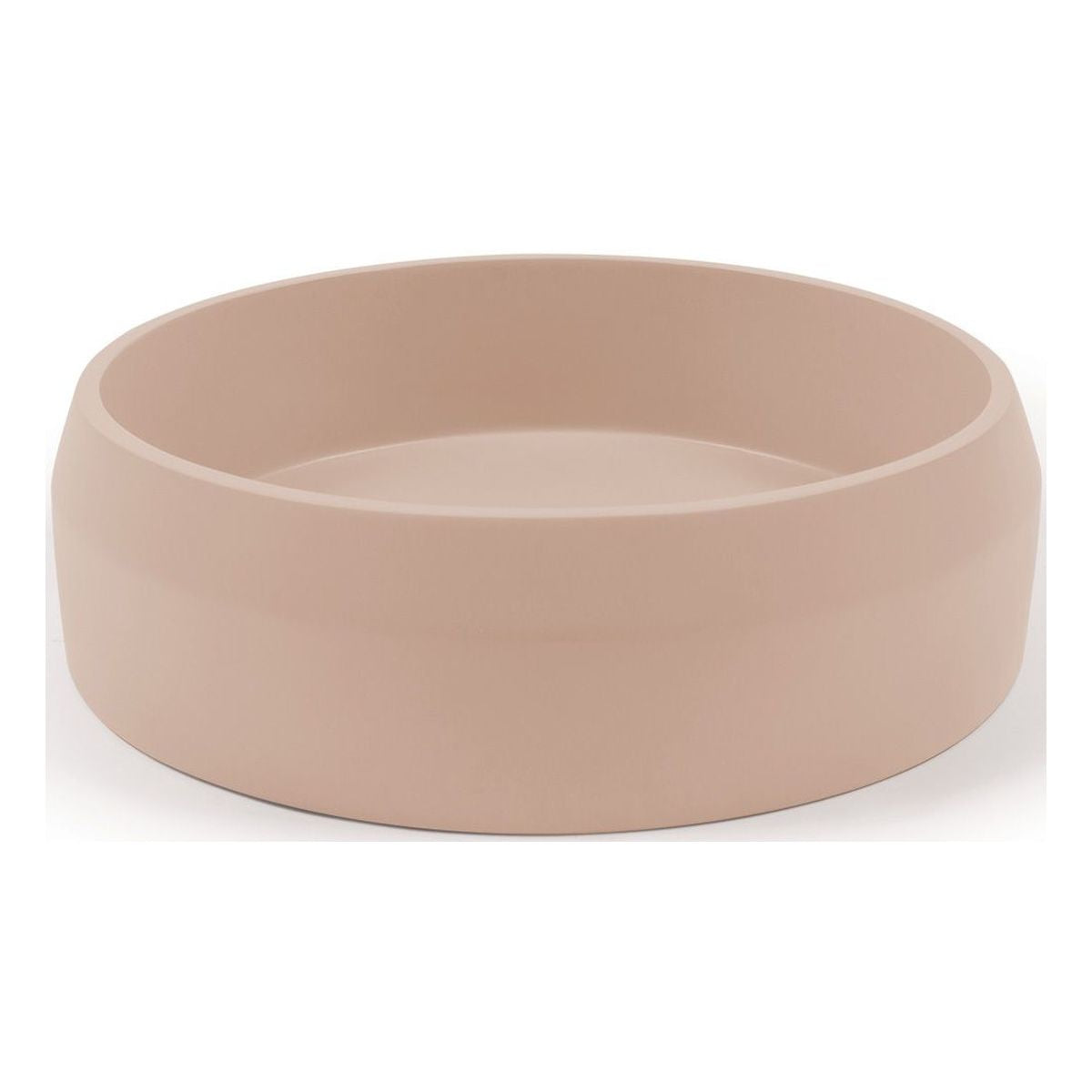 Nood Surface Mount Prism Circle Basin in Blush Pink