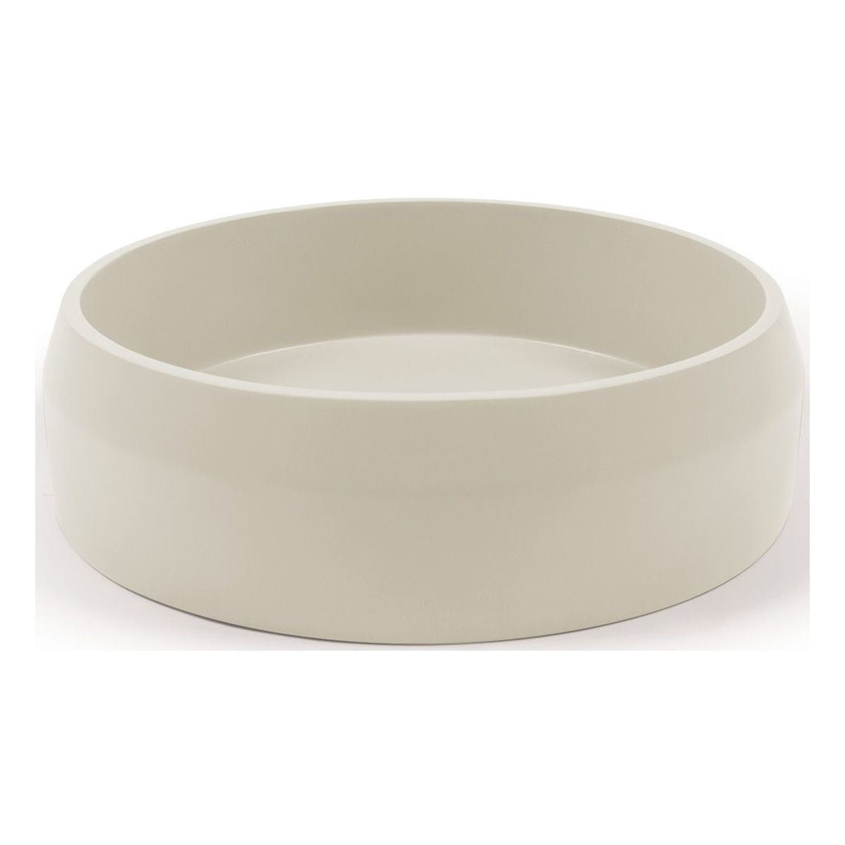 Nood Surface Mount Prism Circle Basin in Sand