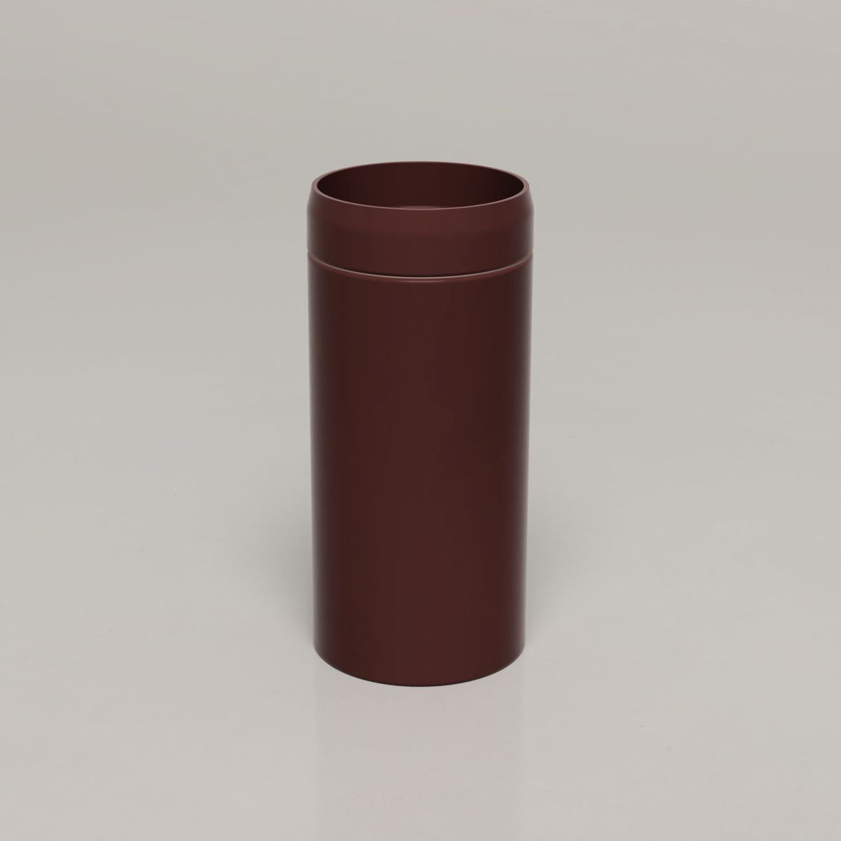 Nood Cylinder Prism Circle Basin in Clay