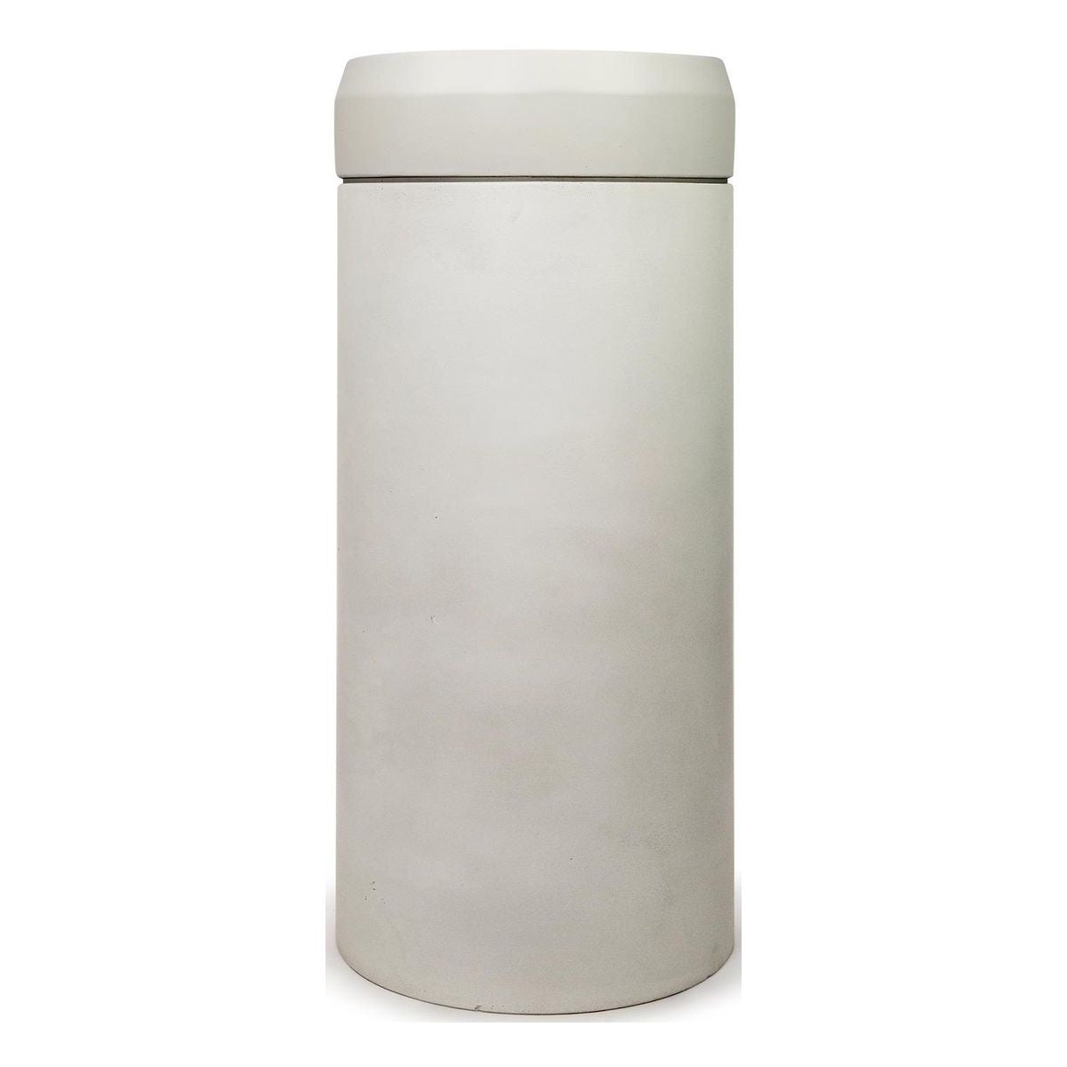 Nood Cylinder Prism Circle Basin in Ivory