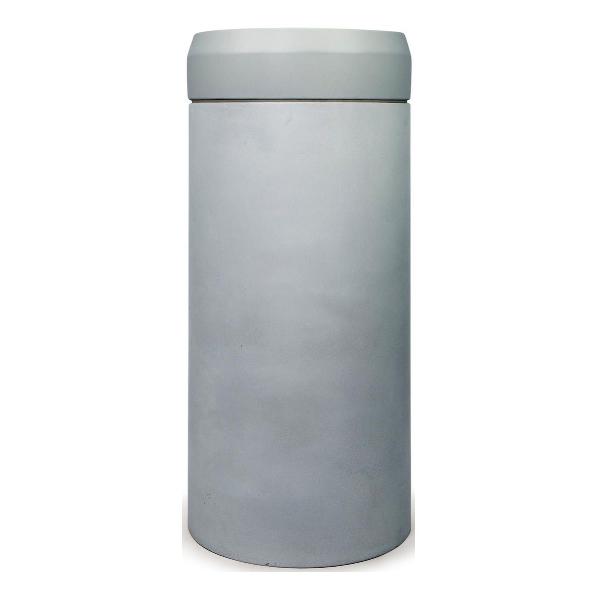 Nood Cylinder Prism Circle Basin in Powder Blue