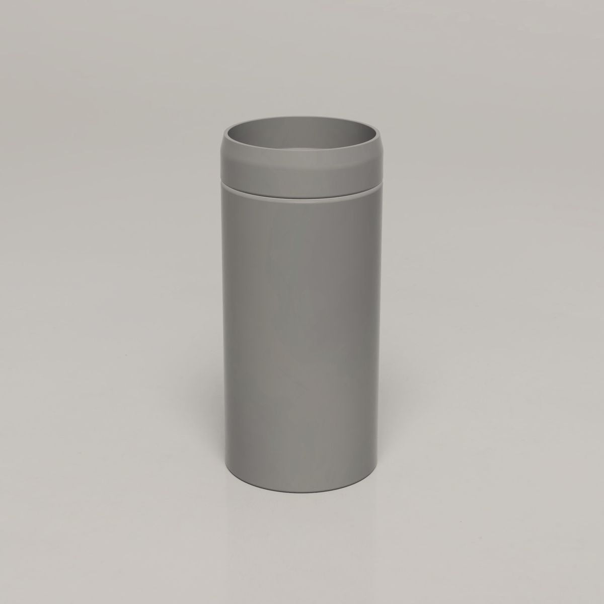 Nood Cylinder Prism Circle Basin in Sky Grey