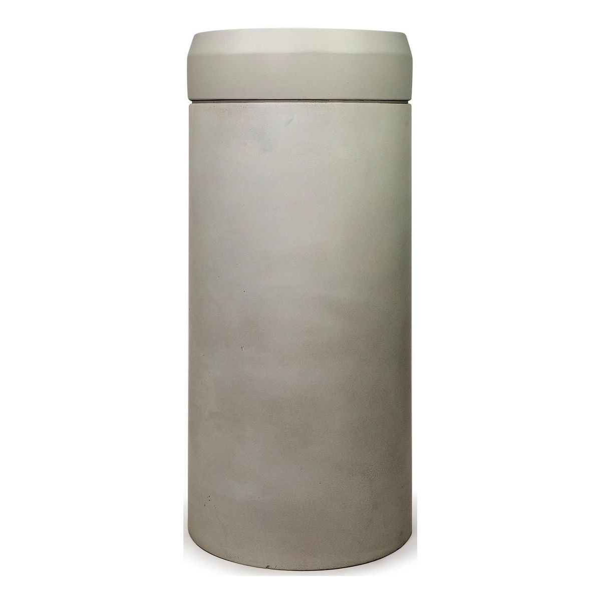 Nood Cylinder Prism Circle Basin in Sky Grey