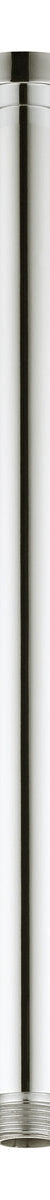 Otti Pavia 300mm Brushed Nickel Ceiling Shower Arm Round