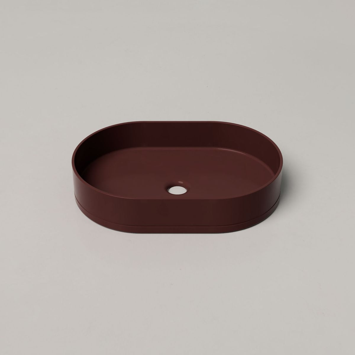 Nood Surface Mount Pill Basin in Clay