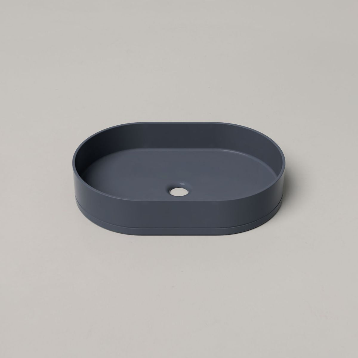 Nood Surface Mount Pill Basin in Copan-Blue