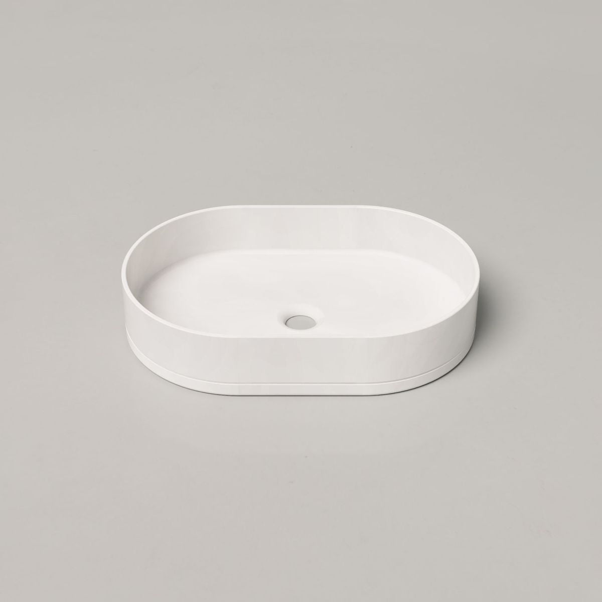 Nood Surface Mount Pill Basin in Ivory