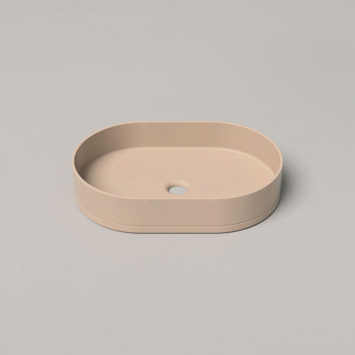 Nood Surface Mount Pill Basin in Mushroom